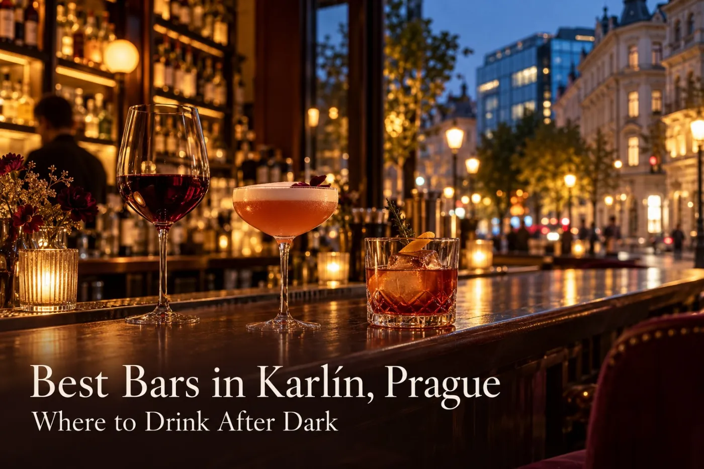 Nejlepší bary v Karlíně, Praha - kde si dát po setmění drink