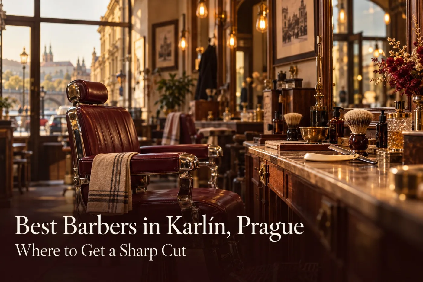 Die besten Barbershops in Karlín, Prag – Wo du einen scharfen Schnitt bekommst