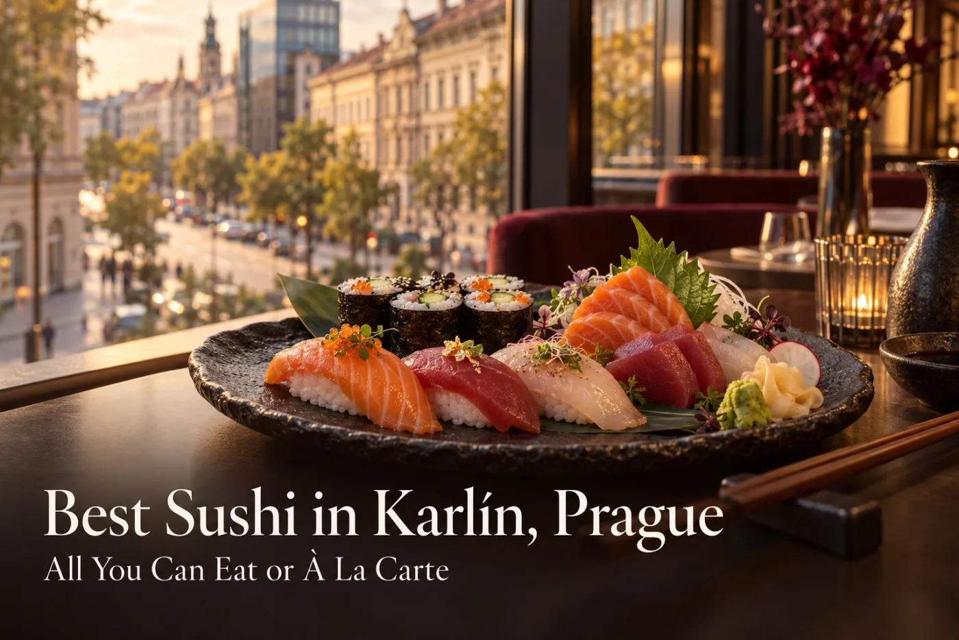 Nejlepší sushi v Karlíně, Praha - all you can eat nebo à la carte